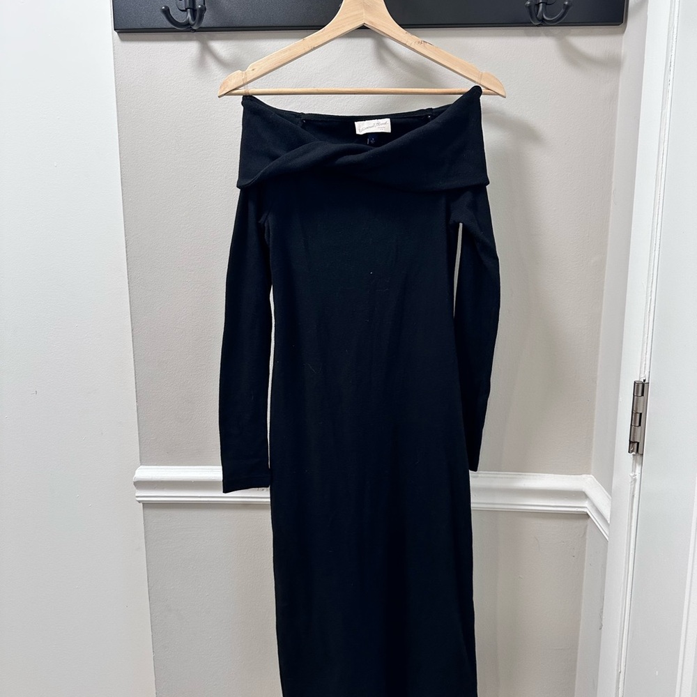 Black Off-Shoulder Dress